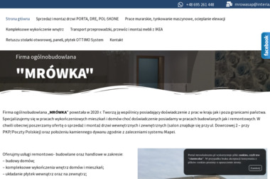 www.mrowkaleszno.pl firma remontowo - budowlana - Pierwszorzędne Murarstwo w Krapkowicach