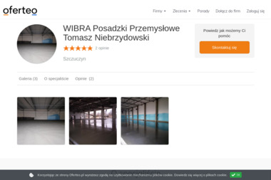 WIBRA Posadzki Przemysłowe Tomasz Niebrzydowski - Najlepsze Wylewki Maszynowe Poznań