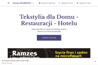 RAMZES - Szycie Zasłon Kalisz