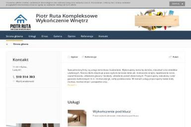 Piotr Ruta Kompleksowe Wykończenie Wnętrz - Tapetowanie Kolno