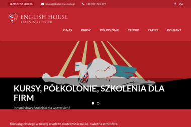 English House - Szkoła Językowa Żory