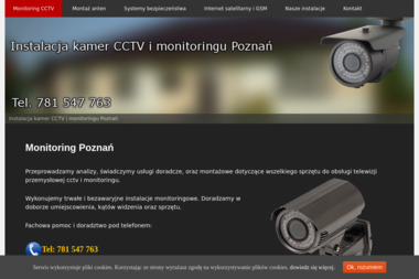 Anteny-Monitoring - Montaż anten Poznań