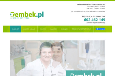 Prywatny Gabinet Stomatologiczny Dembek.pl - Gabinet Dentystyczny Nowe Miasto Lubawskie