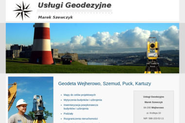 Usługi Geodezyjne Marek Szewczyk - Ewidencja Gruntów Wejherowo