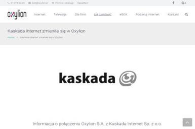 Oxylion - Internet Oleśnica