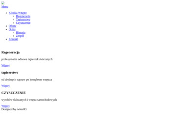 Klinika Wnętrz - Renowacja Skóry Samochodowej Tenczynek