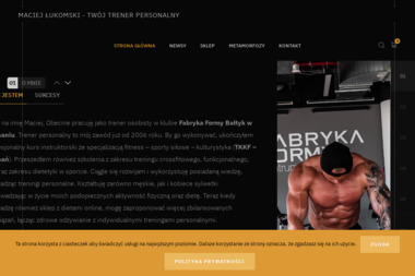 Trener Personalny Maciej Łukomski - Trener Indywidualny Poznań