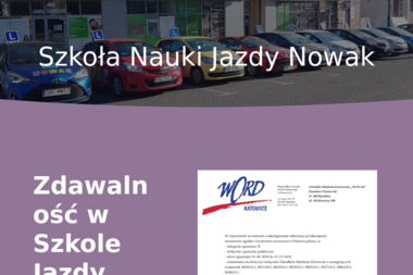 Nauka Jazdy Nowak - Szkoła Jazdy Racibórz