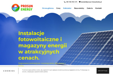 Prosun Fotowoltaika - Najlepsze Ekologiczne Źródła Energii Piaseczno