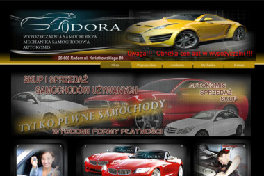 DORA - Wypożyczalnia samochodów Radom