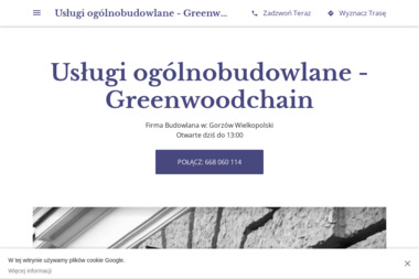 Greenwoodchain - Pierwszorzędne Brukarstwo