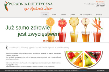 Poradnia Dietetyczna mgr Agnieszka Ziober - Dietetyk Bielsko-Biała