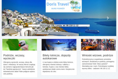 Doris Travel - Biuro Podróży - Oferty Wycieczek Łomża