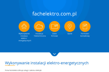 fachelektro.com.p,l - Odpowiednie Pomiary Elektryczne Opole