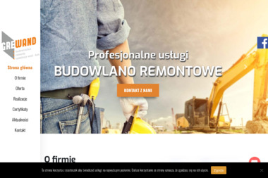 PUH Grewand - Malowanie elewacji Koszalin