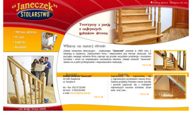 Zakład stolarski"Janeczek" - Schody Drewniane Na Beton Zawiercie