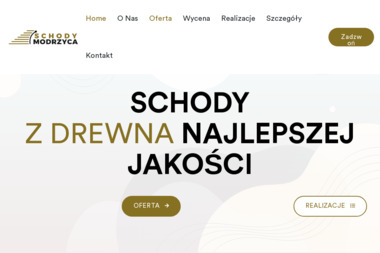 Stolarnia Modrzyca - Schody drewniane Modrzyca