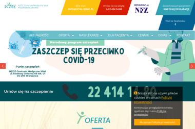 NZOZ Centrum Medyczne Vital - Proktolog Warszawa