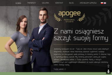 Studio Apogee: Trenerzy Personalni - Trener Personalny Krak&oacute;w