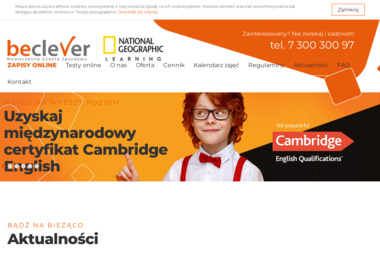 BeClever - Nauka Języka Tarnowskie G&oacute;ry