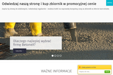 ASP BetoneX Szamba Betonowe