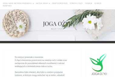 Joga Ożyj! - Zajęcia Dla Kobiet w Ciąży Warszawa