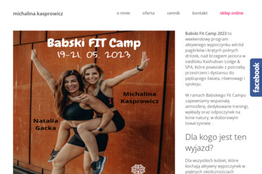 Michalina Kasprowicz - Trener Indywidualny Bydgoszcz