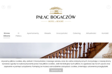Pałac Bogaczów - Catering Bogaczów