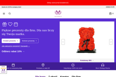 Poczta Słodyczowa - Kosze Prezentowe Warszawa