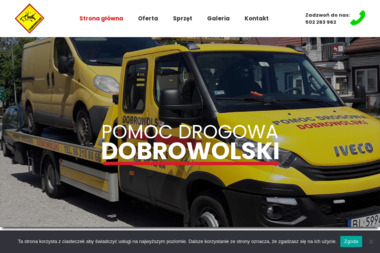 Pomoc Drogowa DOBROWOLSKI - Wypożyczalnia samochodów Łomża