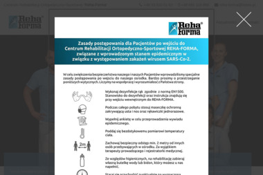 Centrum Rehabilitacji Ortopedyczno-Sportowej &bdquo;REHA-FORMA&rdquo; - Fizjoterapeuta Bielsko-Biała
