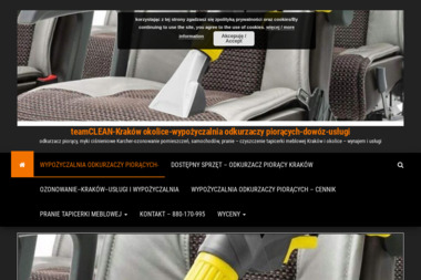 Team Clean - Czyszczenie Tapicerki Kraków
