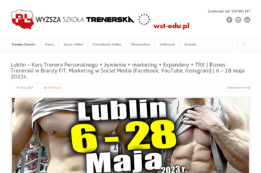 Wyższa Szkoła Trenerska - Siłownia Lublin