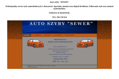 AUTO SZYBY Sewer - Oklejanie Szyb Samochodowych Rzeszów