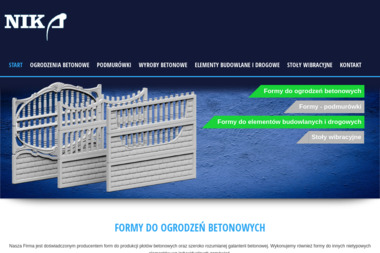 PPUH "FORMYNIKA" - Ogrodzenia betonowe Pobiedziska
