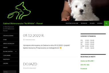 Gabinet Weterynaryjny Na Wildzie - Weterynarz Poznań