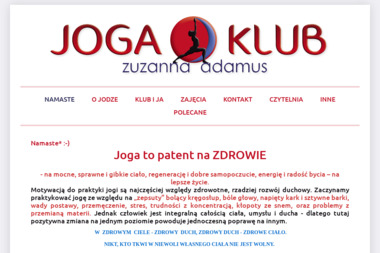 JOGA KLUB - Klub Fitness Andrychów