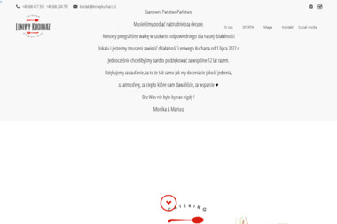 Leniwy Kucharz - Catering Warszawa