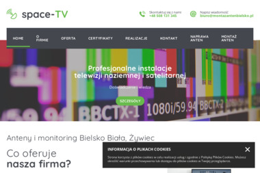 SPACE-TV - Montaż anten Bielsko-Biała