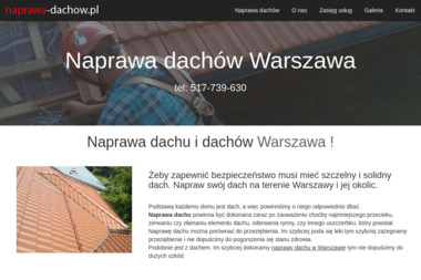 Naprawa Dach&oacute;w - Firma Dekarska Warszawa