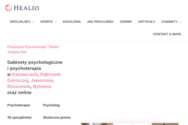 Justyna Rać - psychoterapia - Ośrodek Odwykowy Dąbrowa Górnicza