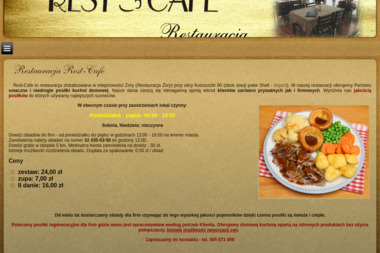 Restauracja Rest-Cafe - Firma Gastronomiczna Żory