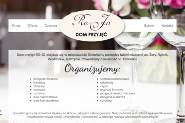 Dom Przyjęć Ro-Jo - Catering Okolicznościowy Świerklany