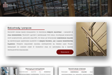 ROMPOL - balustrady poręcze konstrukcje stalowe | Śląskie - Najlepsze Konstrukcje Inżynierskie Sosnowiec