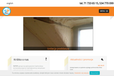 Silpur sp. z o.o - Ocieplanie Pianką PUR Wrocław