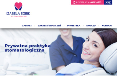 Izabela Sobnik Stomatolog - Gabinet Dentystyczny Rybnik