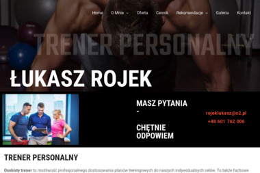 Łukasz Rojek - Trener Personalny - Trener Indywidualny Warszawa