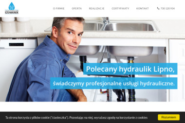 Kontakt -Usługi Hydrauliczne "SZUWAREK" - Instalacje sanitarne Łochocin