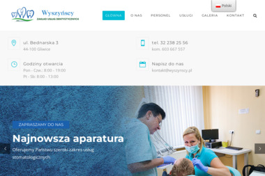 Zakład Usług Dentystycznych - Wyszyńscy - Gabinet Stomatologiczny Gliwice