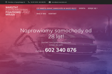 Warsztat Elektromechaniki Pojazdowej Latacz Mikuła - Auto-serwis Chorzów